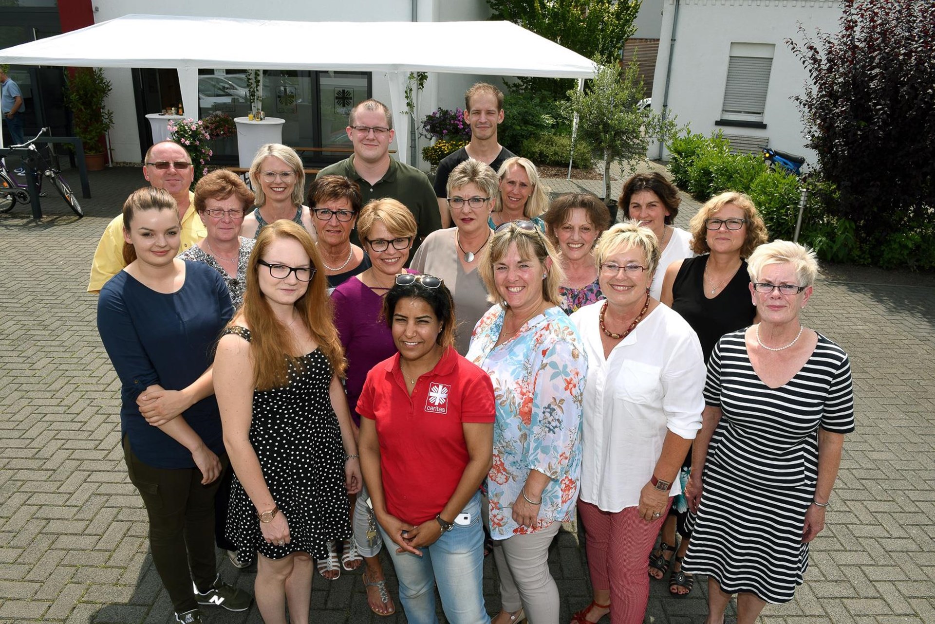 Mitarbeitende des Caritasverbandes